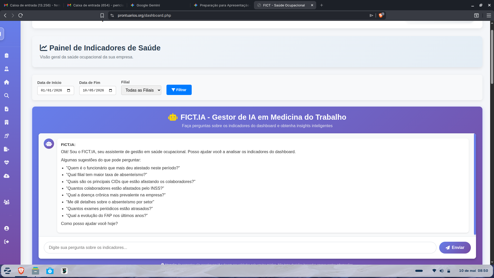 Assistente FICT IA